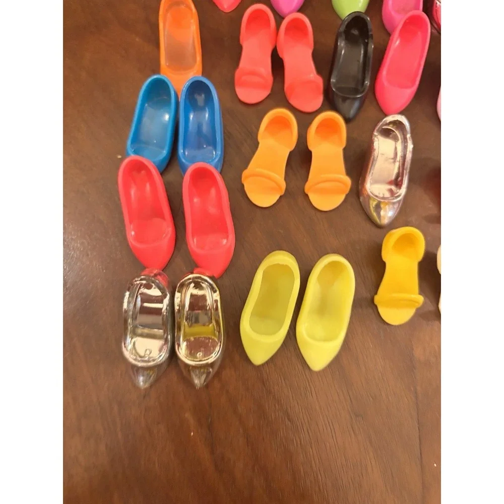 Vintage Hasbro Jem Holograms Doll Shoes Lot Pairs & Singles 1980s Accessories